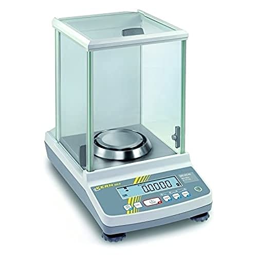 KERN wlab320 Serie abs-n Analytische Zahlungsbilanz, ohne Zulassung, 91 mm Durchmesser Plattform, 0 – 320 g Bereich-Wägezelle Skala, 0.0001 g von KERN