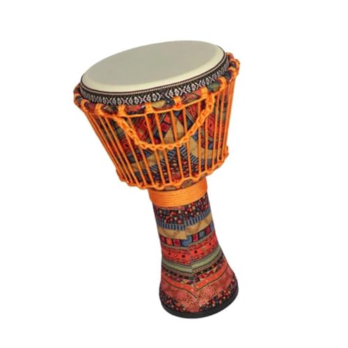 Afrikanische Trommel Instrument 10 Zoll Handgefertigter ABS-Körper Aus Synthetischer Haut, Afrikanische Trommel, Djembe-Handtrommel, Percussion Professionelle Djembe von KERREY