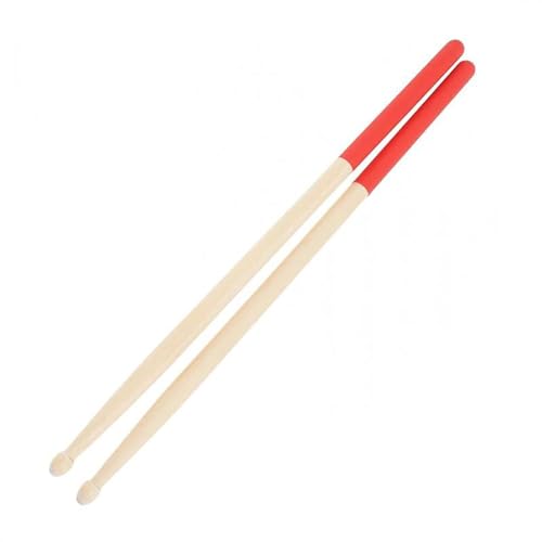 Trommelstöcke für Anfänger 5A Drumsticks Drumsticks Aus Ahornholz Für Anfänger, Buntes Anti-Rutsch-Übungswerkzeug-Zubehör Schlagzeug-Zubehör (Color : D) von KERREY