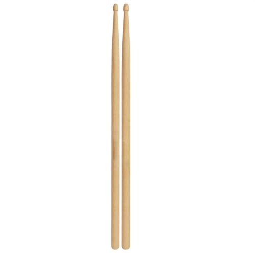 Trommelstöcke für Anfänger Hickory-Massivholz-Trommelstöcke 5A/7A Drumstick-Zubehör Anfänger-Trommelstöcke Aus Holz Schlagzeug-Zubehör (Color : 5A) von KERREY