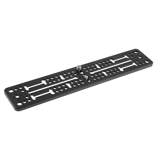 KESOTO 1/4 3/8"Gewindekäse Montageplatte für DSLR Kamera DJI Ronin S Stabilizer KESOTO 1/4 3/8"Gewindekäse Montageplatte für DSLR Kamera DJI Ronin S Stabilizer von KESOTO