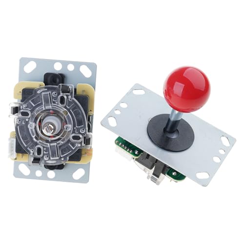 KEXIAO 2 x USB-Encoder-Set, 0 Verzögerung, Joystick-Upgrades, einfache Installation, unterstützt Systeme, geeignet für PC-Spielprojekte von KEXIAO