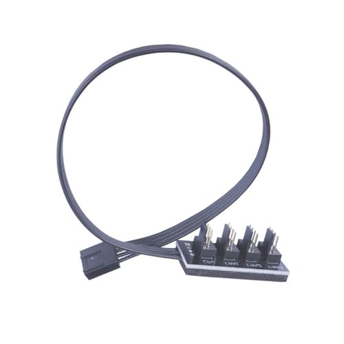 KEXIAO 4-poliger Lüfter Splitter Netzteil Kabel 1 auf 4/5 Wege PC CPU Kühlgehäuse Verlängerungskabel für Computergehäuse 4-polig KEXIAO 4-poliger Lüfter Splitter Netzteil Kabel 1 auf 4/5 Wege PC CPU Kühlgehäuse Verlängerungskabel für Computergehäuse 4-polig von KEXIAO