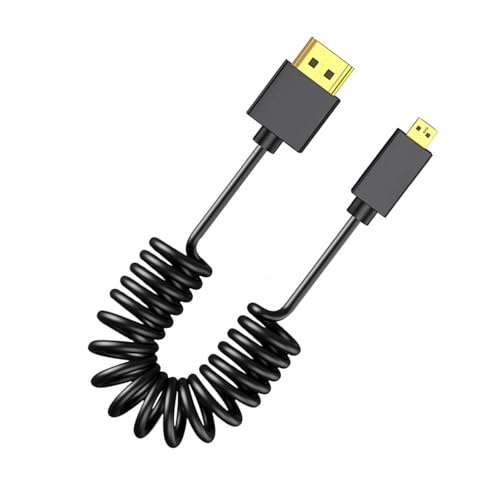 KEXIAO 8K Spiralvideokabel, 3,2 mm dünner Draht, unterstützt dynamische 7680 x 4320 für Kameramonitore, Aufnahmekarte, optionale Stecker KEXIAO 8K Spiralvideokabel, 3,2 mm dünner Draht, unterstützt dynamische 7680 x 4320 für Kameramonitore, Aufnahmekarte, optionale Stecker von KEXIAO