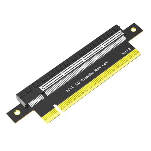 KEXIAO PCIE 16X 5.0 Rising Entended Card 180-Grad-Verlängerungsadapter für Computeranschluss, Desktop-Motherboard-Extender KEXIAO PCIE 16X 5.0 Rising Entended Card 180-Grad-Verlängerungsadapter für Computeranschluss, Desktop-Motherboard-Extender von KEXIAO