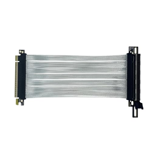 KEXIAO PCIE5.0 X16 Riser-Kabel, flexibles Hochgeschwindigkeits-GPU-Verlängerungskabel für 217e NZXTH1-Gehäuse, 64 GBS, bidirektional KEXIAO PCIE5.0 X16 Riser-Kabel, flexibles Hochgeschwindigkeits-GPU-Verlängerungskabel für 217e NZXTH1-Gehäuse, 64 GBS, bidirektional von KEXIAO