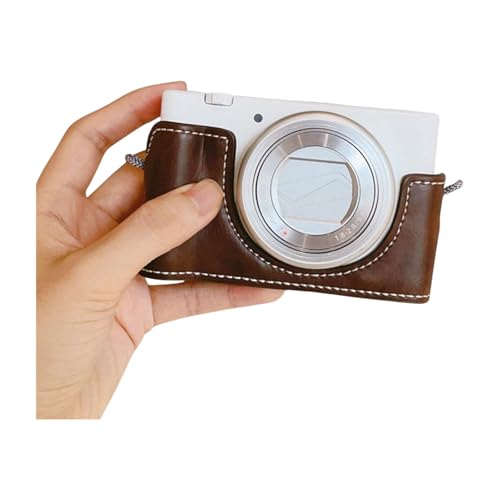 KEXIAO Schützende Basis, halbe Kameratasche für ZV1-Kamera mit Plüschfutter, leichtes PU-Leder-Design KEXIAO Schützende Basis, halbe Kameratasche für ZV1-Kamera mit Plüschfutter, leichtes PU-Leder-Design von KEXIAO