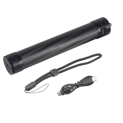 KEXIAO Selfie-Stick aus Aluminium mit mobilem Netzteil, Aufladen für Action-Kameras und mobile Gimbals, abnehmbarer Akku von KEXIAO