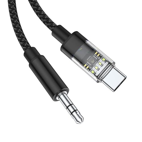 KEXIAO USB-Typ-C auf 3,5-mm-Kopfhörer-Stecker-Adapter, Konverterkabel für Handys der 16/15-Serie und andere Typ-C-Handys und Tablets von KEXIAO