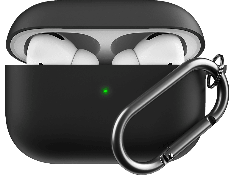 KEYBUDZ Hülle mit Schlüsselanhänger, Case kompatibel AirPods Schutzcase, Schwarz KEYBUDZ Hülle mit Schlüsselanhänger, Case kompatibel AirPods Schutzcase, Schwarz von KEYBUDZ