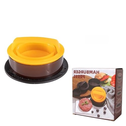 KEYPKWZJR Burger-Fleischverdichter, rundes Fleisch-Patty, Küchenwerkzeug, Antihaft-Fleisch-Gemüse-Burger-Form for die Herstellung von Fleisch-Patties, geeignet for Küche, Grill/1042 KEYPKWZJR Burger-Fleischverdichter, rundes Fleisch-Patty, Küchenwerkzeug, Antihaft-Fleisch-Gemüse-Burger-Form for die Herstellung von Fleisch-Patties, geeignet for Küche, Grill/1042 von KEYPKWZJR