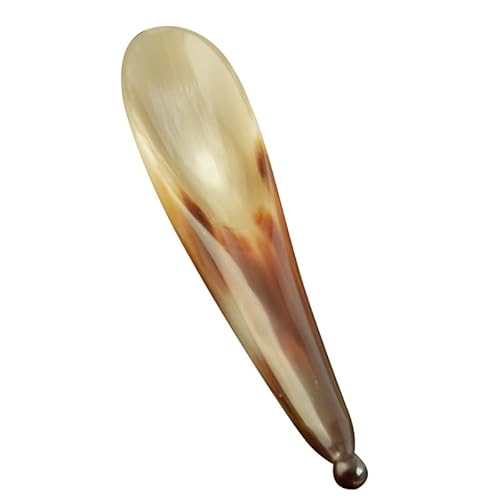 KEYPKWZJR Natürliches Ochsenhorn, massiver Augenmassagestab, Massagegerät, Schabebrett aus Ochsenhorn, Ganzkörper-Universal-Sehnenstab/420 KEYPKWZJR Natürliches Ochsenhorn, massiver Augenmassagestab, Massagegerät, Schabebrett aus Ochsenhorn, Ganzkörper-Universal-Sehnenstab/420 von KEYPKWZJR
