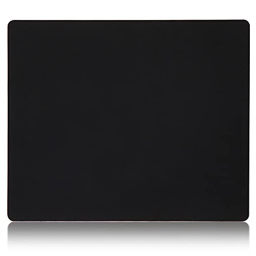 Amazon Brand - KEYWANTS Mauspad 24 x 20x 0,2 cm Gaming-Mauspad mit Rutschfestem Gummiboden Waschbar und Nicht Verformbar Mauspad für Laptops,Schwarz von KEYWANTS