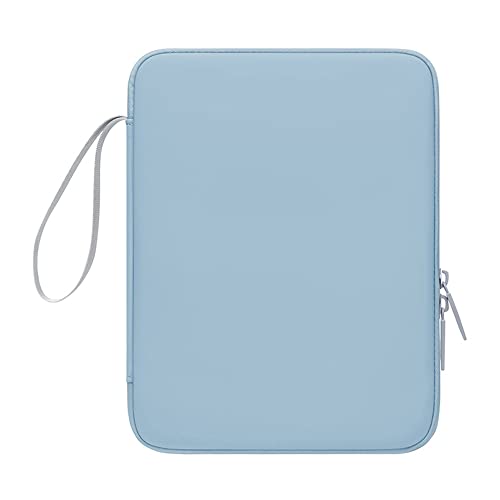 Tablet Sleeve Tasche für iPad 9.7 Zoll/10.2 Zoll/10.5 Zoll/10.9 Zoll mit Stiftablage,mit Schutzgewebe Und Version Großer Kapazität，Hellblau von KEYWANTS