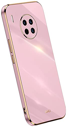 KEYYO Hülle für Huawei Nova 8i / Honor 50 Lite, Schutzhülle TPU Silikon Handyhülle mit Galvanisieren von Phnom Penh, Stoßfest Bumper Case Soft Cover - Violett von KEYYO