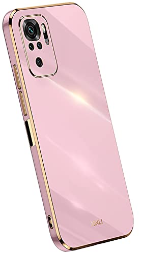 KEYYO Hülle für Xiaomi Redmi Note 10 4G | Note 10S, Schutzhülle TPU Silikon Handyhülle mit Galvanisieren von Phnom Penh, Stoßfest Bumper Case Soft Cover - Violett KEYYO Hülle für Xiaomi Redmi Note 10 4G | Note 10S, Schutzhülle TPU Silikon Handyhülle mit Galvanisieren von Phnom Penh, Stoßfest Bumper Case Soft Cover - Violett von KEYYO