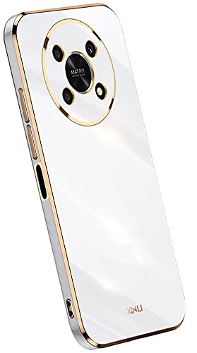KEYYO Schutzhülle für Huawei Honor Magic4 Lite 5G, weich, TPU, Silikon, vergoldeter Rand, ultradünn, Weiß KEYYO Schutzhülle für Huawei Honor Magic4 Lite 5G, weich, TPU, Silikon, vergoldeter Rand, ultradünn, Weiß von KEYYO