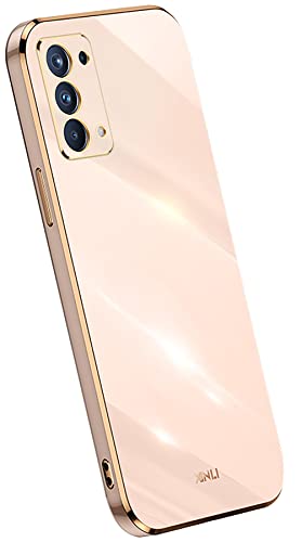 KEYYO Schutzhülle für Oppo A54 5G | A74 5G, weiche TPU-Silikonhülle, vergoldeter Rand, ultradünn, Rosa KEYYO Schutzhülle für Oppo A54 5G | A74 5G, weiche TPU-Silikonhülle, vergoldeter Rand, ultradünn, Rosa von KEYYO