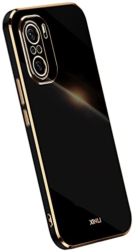 KEYYO Schutzhülle für Xiaomi Poco F3 | MI 11i 5G, weiche Schutzhülle, TPU, Silikon, vergoldet, ultradünn, Schwarz KEYYO Schutzhülle für Xiaomi Poco F3 | MI 11i 5G, weiche Schutzhülle, TPU, Silikon, vergoldet, ultradünn, Schwarz von KEYYO