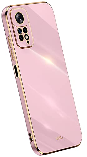 KEYYO Schutzhülle für Xiaomi Redmi Note 11 Pro/Note 11 Pro 5G, weiche TPU-Silikonhülle, vergoldeter Rand, ultradünn, Violett KEYYO Schutzhülle für Xiaomi Redmi Note 11 Pro/Note 11 Pro 5G, weiche TPU-Silikonhülle, vergoldeter Rand, ultradünn, Violett von KEYYO