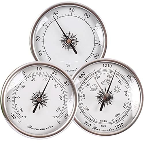 KEuLen Barometer, Wetterstation Analog, Traditionelles Barometer mit Temperatur und Luftfeuchtigkeit KEuLen Barometer, Wetterstation Analog, Traditionelles Barometer mit Temperatur und Luftfeuchtigkeit von KEuLen