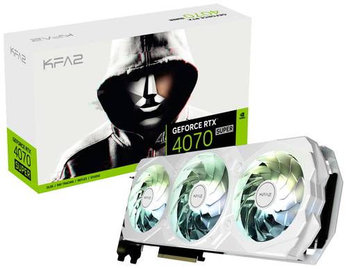 KFA2 Grafikkarte Nvidia GeForce RTX 4070 Super EX Gamer White 12GB PCIe x16 DisplayPort, HDMI® Übe von KFA2