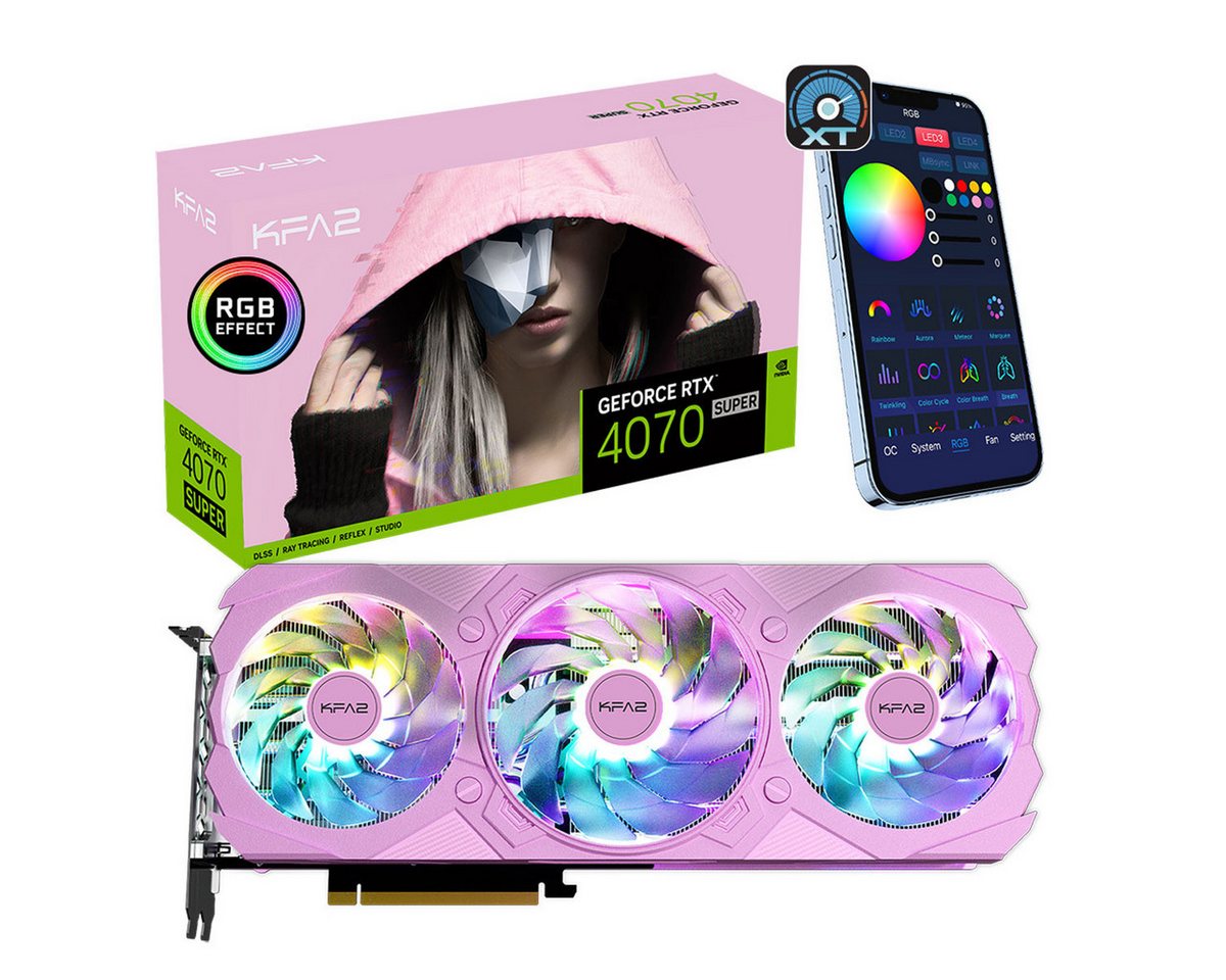 KFA2 KFA2 GeForce RTX 4070 Super EX GAMER 12GB Grafikkarte von KFA2