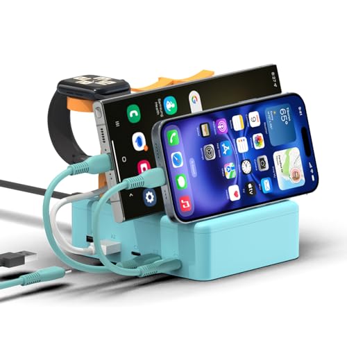 KFD 70W 5-Port-USB-Multi-Ladestation Ladegerät für Samsung Galaxy Tab A9+ A9 128 Go Wi-Fi S9 FE 10.9" S6 Lite AI-Android-Tablet, iPad mini A17 Pro 55W USB C PD/PPS Schnellladung mehrfach Ladestation KFD 70W 5-Port-USB-Multi-Ladestation Ladegerät für Samsung Galaxy Tab A9+ A9 128 Go Wi-Fi S9 FE 10.9" S6 Lite AI-Android-Tablet, iPad mini A17 Pro 55W USB C PD/PPS Schnellladung mehrfach Ladestation von KFD