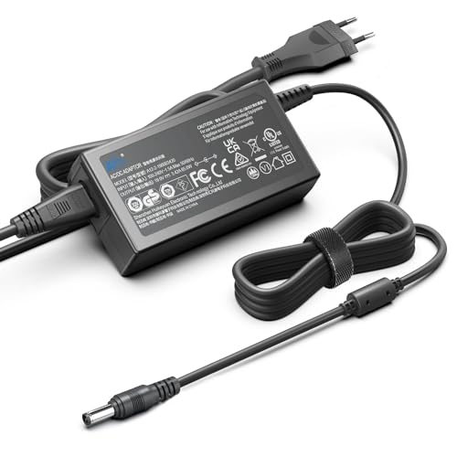 KFD Netzteil 19V 3,42A Ladegerät für Hitek PLUS120 PLUS220, Teufel ROCKSTER Cross Ladekabel Harman Kardon Go Play Bluetooth Lautsprecher 18Volt BSC60-180333, Zebra LP2844 TLP2844 ODYS XP32 PRO XP34 von KFD