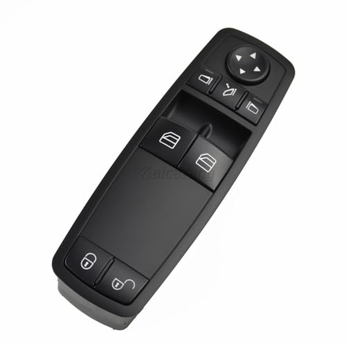 Window Switch Button/Fit for Mercedes Benz Klasse A W169 2011 2012 Klasse B W245 2008 2009-2011 Auto Power Fensterheber Schalter Taste A1698206410 A1698206510(With floding) von KFJFDHES