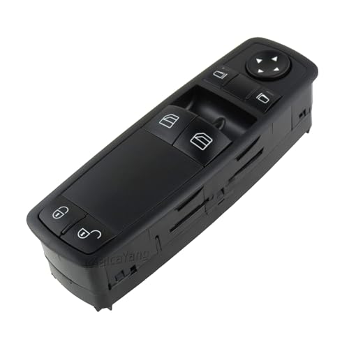 Window Switch Button/Fit for Mercedes Benz Klasse A W169 2011 2012 Klasse B W245 2008 2009-2011 Auto Power Fensterheber Schalter Taste A1698206410 A1698206510(Without floding) von KFJFDHES