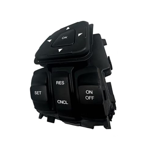 Window Switch Button/Passend for Ford Edge 2011-2015 Explorer 2011-2018 Lenkrad Cruise Speed ​​Radio Control Schalter Multifunktionstaste BT4T-9E740-AFW(Left) von KFJFDHES