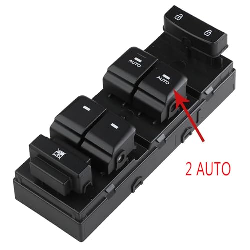 Window Switch Button 93570-C1000 93570-C1010 Zubehör/Fit for Hyundai Sonata 2015 2016 2017 2018 2019 Elektrische Fenster Schalter Glas Heber Taste teile(2AUTO) von KFJFDHES