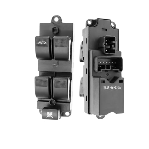 Window Switch Button BL4E-66-350A Vorne Links Elektrische Fensterheber Schalter Heber Control Schalter Regler Taste/Passend for Mazda 6 2003-2012 BL4E-66-350 von KFJFDHES