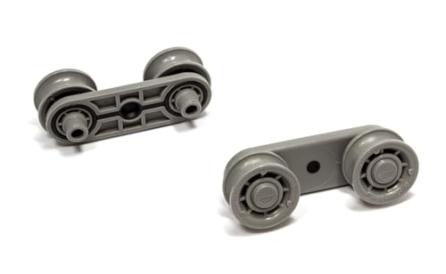 KGA Supplies Ladeschieber-Räder-Set, kompatibel mit Beko Geschirrspüler-Modellen DWD8657S, DWD8657W, DWD8657X, DWLT68, FDW45 von KGA SUPPLIES
