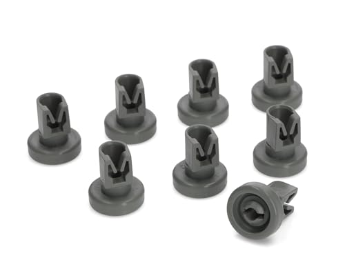 KGA Supplies Oberkorbrollen-Set kompatibel mit Zanussi Geschirrspüler-Modellen ZDF257, ZDF257X, ZDF2010, ZDF2020, ZDF1000 von KGA SUPPLIES