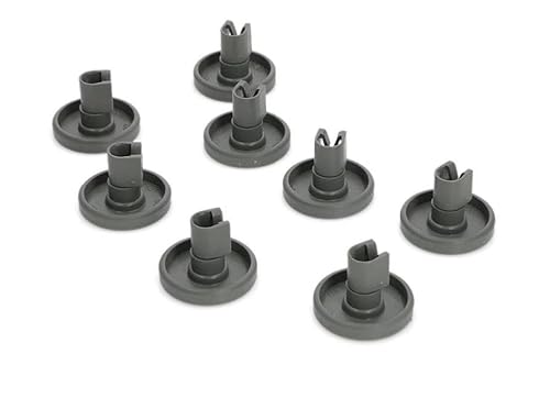 KGA Supplies Unterkorbrollen-Set kompatibel mit Zanussi Geschirrspüler-Modellen ZDF2010X, ZDF2015, ZDF2015X, ZDF201X, ZDF2020 von KGA SUPPLIES