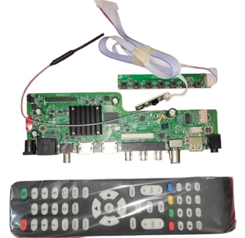 KGNGBEM WiFi Smart LED TV Motherboard, Kompatibel mit Android. 9.0 4-core Cache 1G DDR+ 8g EMMC M368V3.0 Mehrsprachige Anpassung(8G) von KGNGBEM