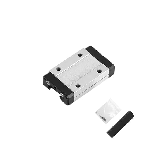 KGTCN 1 Stück Hohe Präzision MGN9H Lagerstahlschieber für MGN9 Linearführung Linearschiene und 3D-Druckerteil von KGTCN