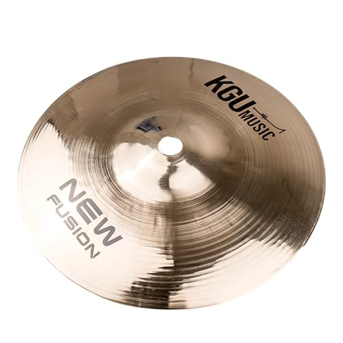 KGUmusic Splash-Drum-Becken von KGUmusic – Serie Fusion – B20-Legierung – vielseitiger Akzent für Jazz, Rock und experimentelle Musik von KGUBrass