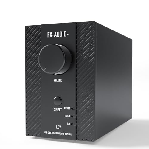 FX-Audio- L07 Stereo Audio Verstärker 200W x2 MA5332MS 2 Kanal Class D Power Amp Bridgeable BTL 400W Hi-Fi Fully Balanced Amp für Passive Bookshelf Desktop Lautsprecher Home Theater FX-Audio- L07 Stereo Audio Verstärker 200W x2 MA5332MS 2 Kanal Class D Power Amp Bridgeable BTL 400W Hi-Fi Fully Balanced Amp für Passive Bookshelf Desktop Lautsprecher Home Theater von KGUSS