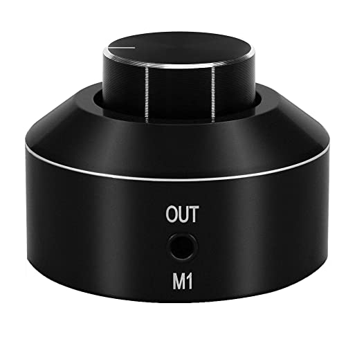 Mini Lautstärkeregler, 3,5 mm HiFi Verstärker Umschalter, Mini Volume Control Knob, Audio-Einsteller für PC Mobiltelefon Lautsprecher von KGUSS