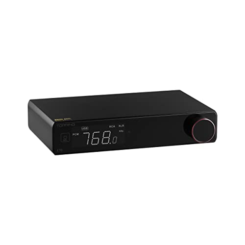 Topping E70 DAC Preamp Audio Decoder - ES9028PRO Bluetooth 5.1 LDAC Hi-Res XU316 32Bit/768kHz DSD512 BT/USB/Coax/Opt Inputs RCA/XLR HiFi Stereo Digital-to-Analog-Converter Schwarz Topping E70 DAC Preamp Audio Decoder - ES9028PRO Bluetooth 5.1 LDAC Hi-Res XU316 32Bit/768kHz DSD512 BT/USB/Coax/Opt Inputs RCA/XLR HiFi Stereo Digital-to-Analog-Converter Schwarz von KGUSS
