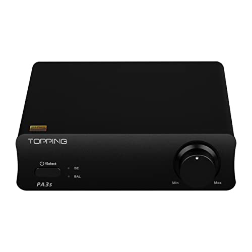 Topping PA3s Fully Balanced Amplifier MA12070 x 2 Verstärker RCA TRS Class D Amp 80 W x 2 Leistungsverstärker für DX3Pro+ Schwarz Topping PA3s Fully Balanced Amplifier MA12070 x 2 Verstärker RCA TRS Class D Amp 80 W x 2 Leistungsverstärker für DX3Pro+ Schwarz von KGUSS