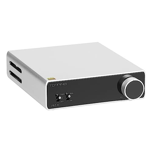 Topping PA5 II Leistungsverstärker, 100 W x 2, Klasse D vollständig symmetrischer Verstärker, TRS/RCA-Eingang, 12 V Trigger-Stereo-Heim-Audio-Verstärker von KGUSS