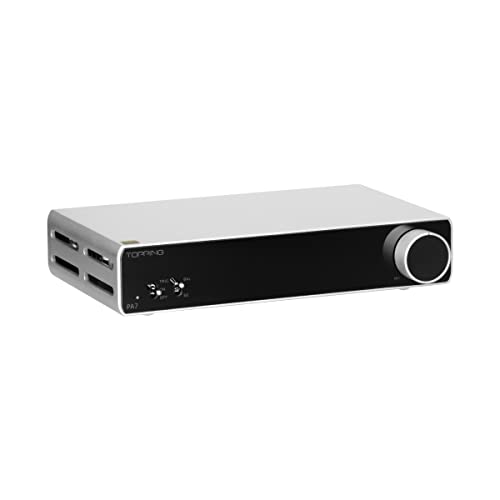 Topping PA7 Leistungsverstärker 210 W x 2 Klasse D Vollsymmetrischer AMP XLR/TRS/RCA Eingang Power Amplifier 12 V Trigger Stereo Home Audio Verstärker von KGUSS