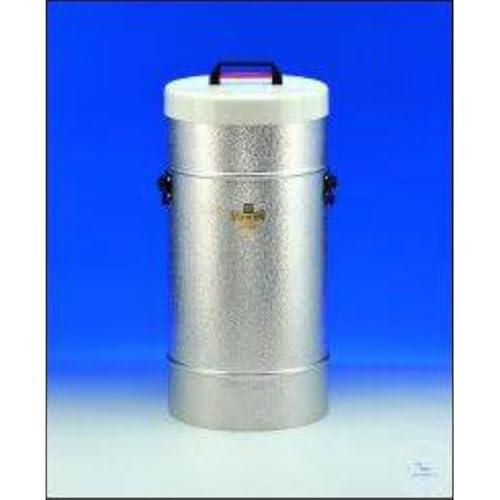 KGW Isotherm Borosilicatglas 3.3 Zylindrisch Dewargefäße, Typ 33 CAL, 21000 ml Kapazität, 300 mm Außendurchmesser, 615 mm Äußere Höhe von KGW Isotherm