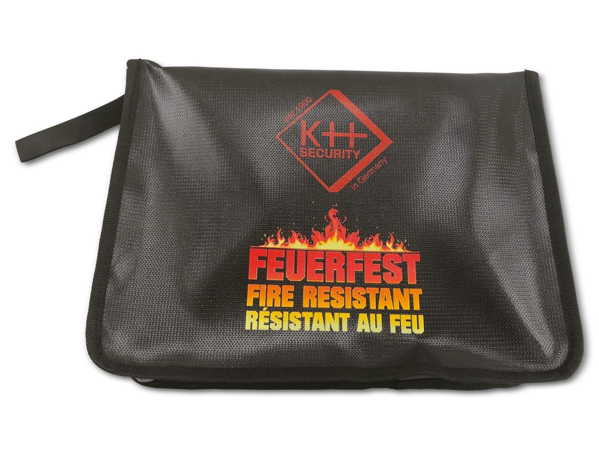 KH-SECURITY Feuerfester Dokumentenordner "XXL“ 8,4 l von KH-SECURITY