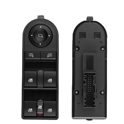 13228877 13228879 elektrische Master Fenster Schalter 13215153 for 2004-2015 for Vauxhall for Opel Astra H Zafira B Kombi(18 Pins) von KHBBDV