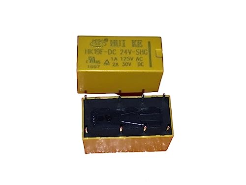 50 teile/los Signal Relais HK19F-DC24V-SHG 8 füße 1A 125VAC 2A 30VDC Zwei Offene Zwei Geschlossene KHzIgRdY von KHIRY